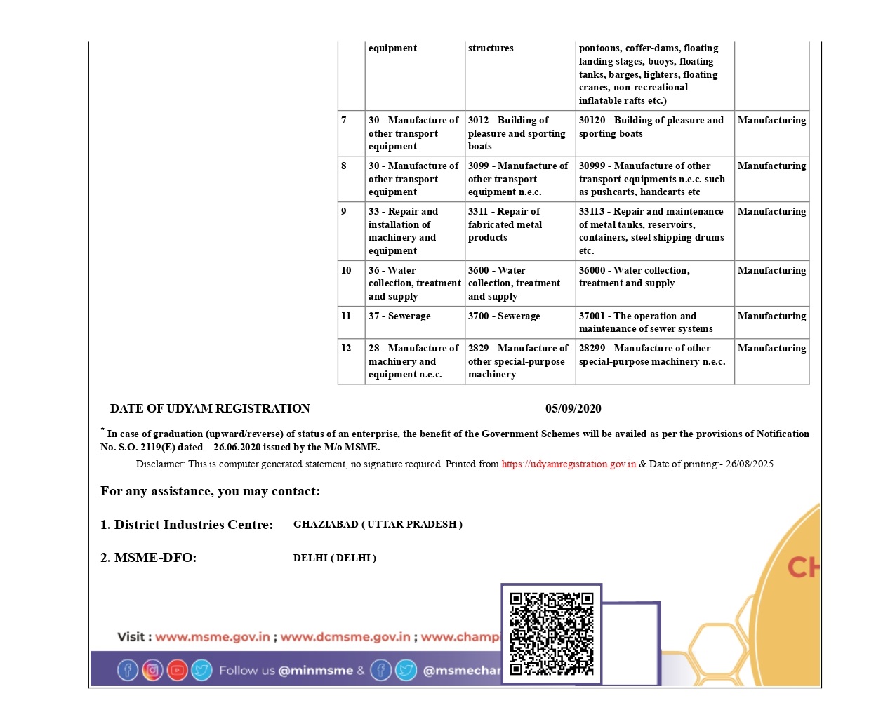 Certificate Page 2